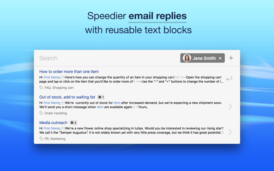 #1. Text Blocks (macOS) 由: Kitestack Software