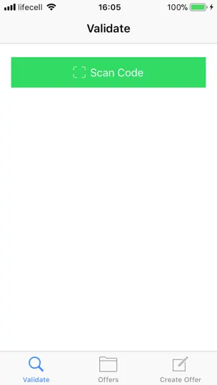 Capture d'écran de Coupon Generator sur iPhone 6