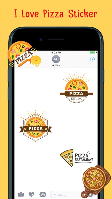 Loving Hot Pizza Stickers screenshot 4