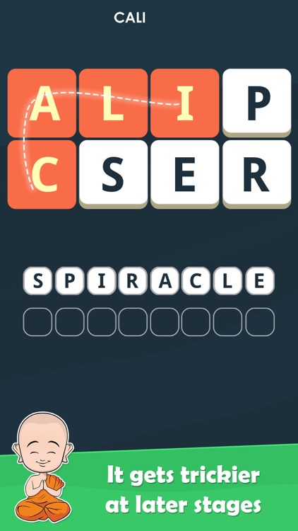 Word Monk - Anagram Word Game screenshot-4