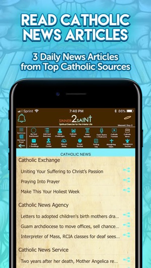 catholic app sinner2saint on the app store iphone a ipad