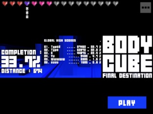 Body Cube Final Destination P, game for IOS
