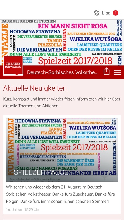 Deutsch-Sorbisches Theater BZ