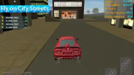 Game screenshot Flying Sports Car Driver apk