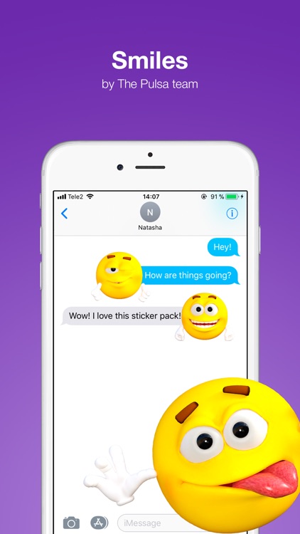 Smiles and emoji