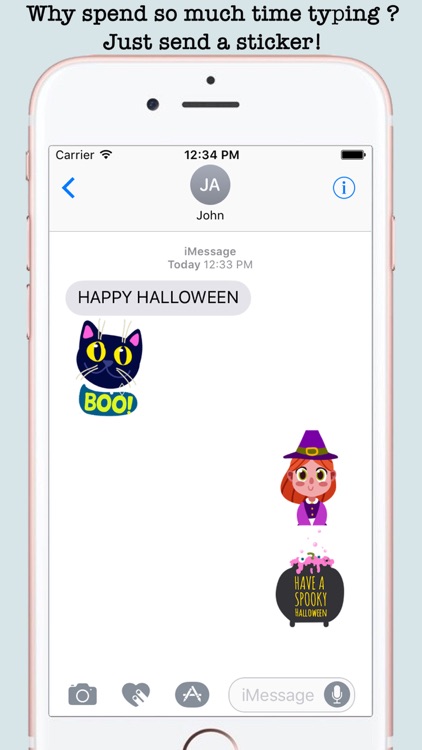 Halloween Card Wishes Emojis screenshot-4