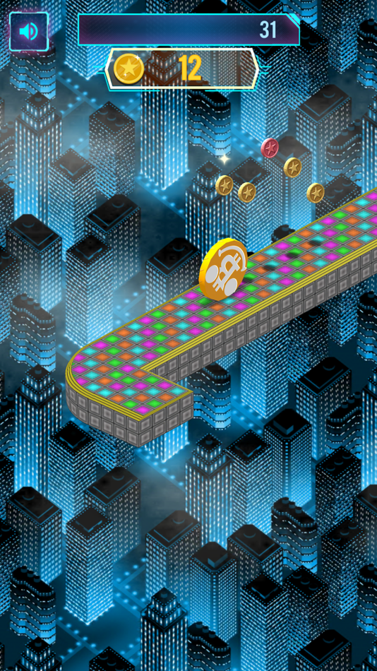 #1. BIT BIT RUN: Crypto fun game (iOS) 由: on the orange Inc.