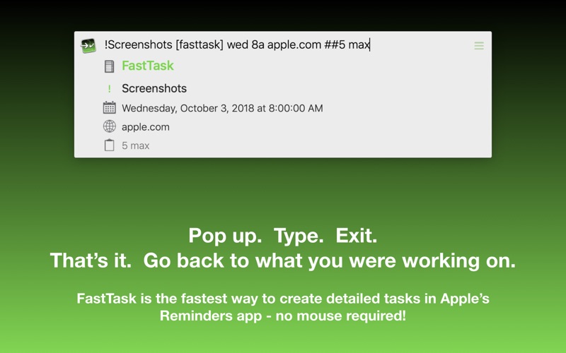 Screenshot #1 pour FastTask