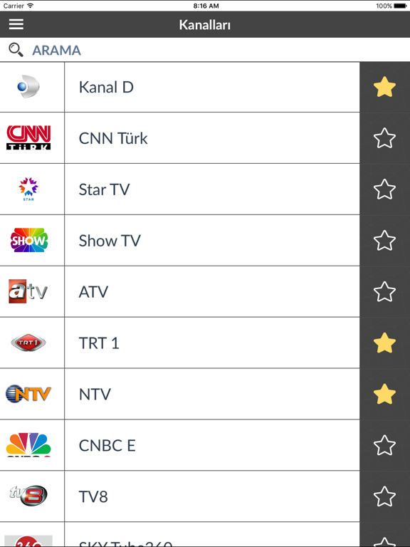 Screenshot #4 pour TV Yayın Akışı Türkiye (TR)