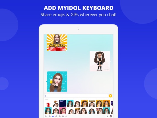 Myidol Emojiのおすすめ画像2