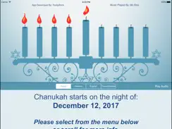 Menorah - Chanukah - חנוכה iPad image 1