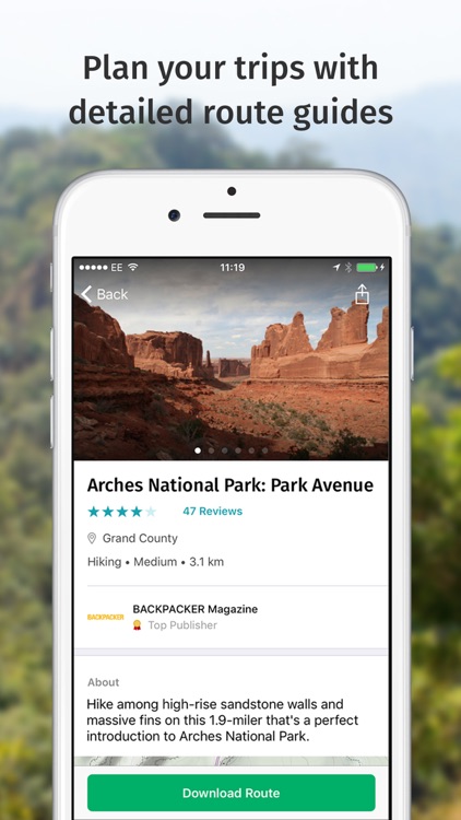 ViewRanger Hiking & Cycling Trails & Topo Maps