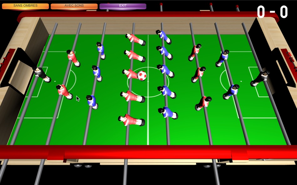 #2. Table Soccer Foosball 3D (macOS) โดย: Pix Arts