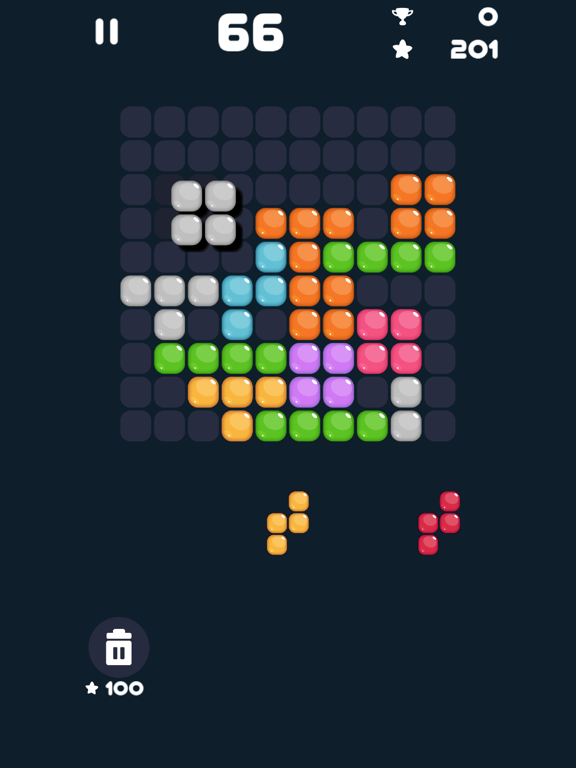 Screenshot #4 pour Bubble Fill 1010: Tetra Puzzle