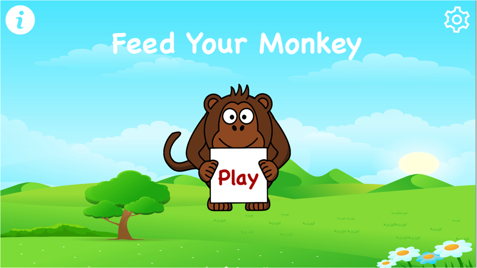 #1. Feed Your Monkey (iOS) By: Pradeep Yadav