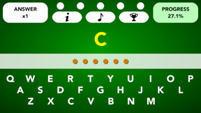 Chemistry Periodic Table of the Elements Quiz screenshot