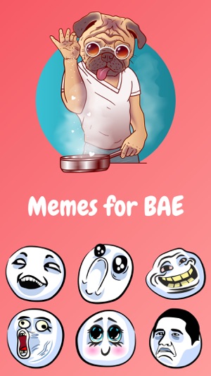 Prank Bae Meme Faces Stickers