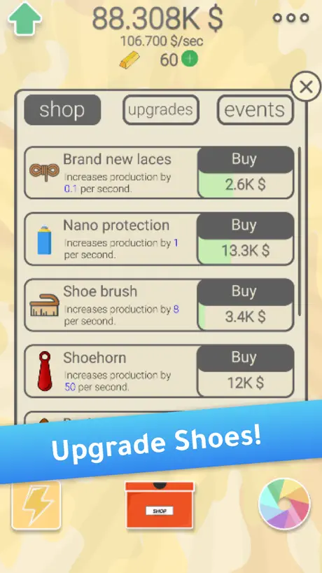 Sneaker Tap - Collect Sneakers