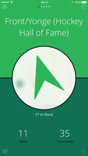 Capture d'écran de Toronto Bikes — Une App Toronto Bike Share One-Tap sur iPhone 2