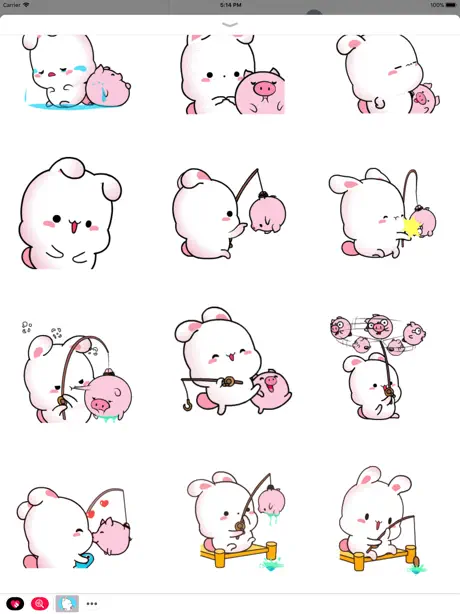 Bunny and Piggy
