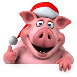 Piggy New Year's Eve Stickers