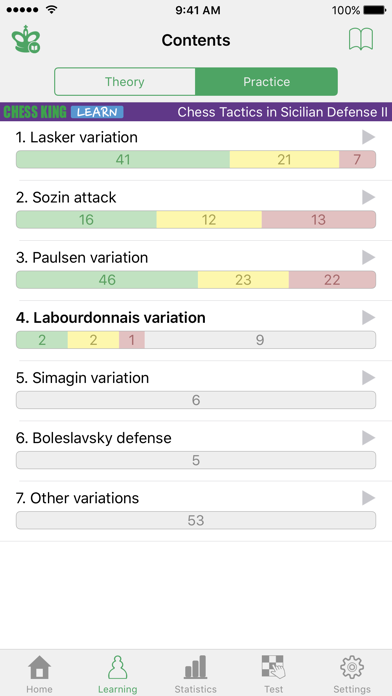 Screenshot #3 pour Chess Tactics. Sicilian Def. 2