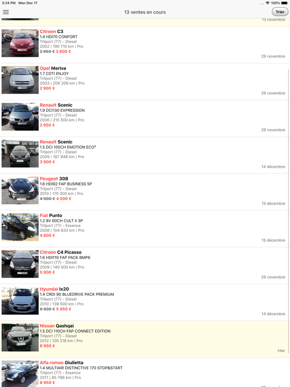 Screenshot #6 pour Fidele Automobiles