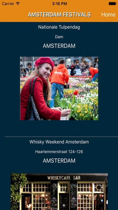Amsterdam festivals screenshot 4