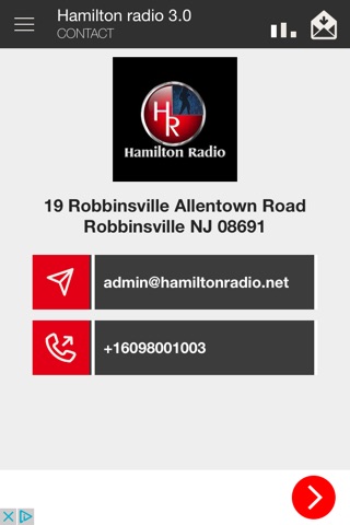 Hamilton radio 3.0 screenshot 3