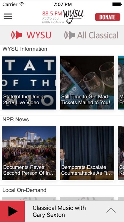WYSU Public Radio App