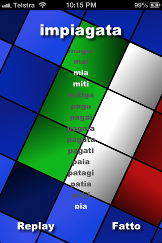 Worder Italiano screenshot 2