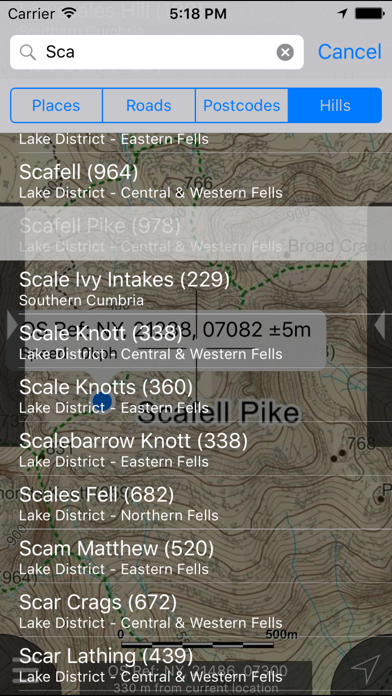 Lake District Maps Offline Screenshot