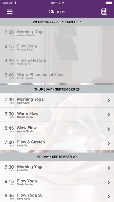 Embrace Yoga Studio screenshot 3