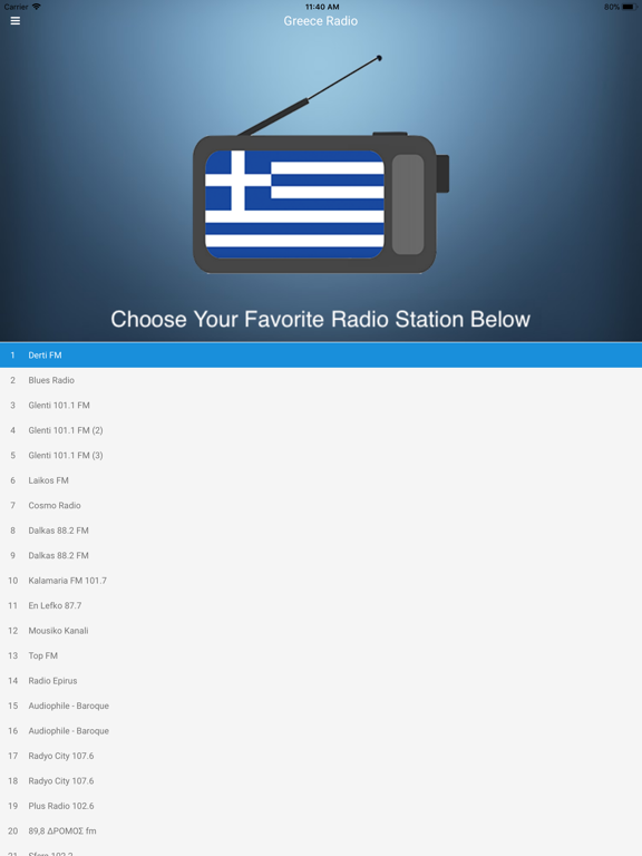Greece Radio Station: Greek FM | App Price Drops