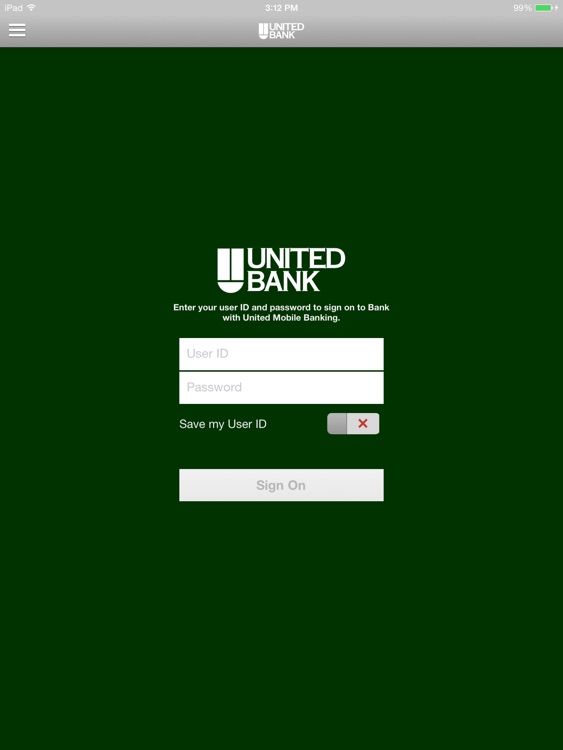 Bank With United for iPad