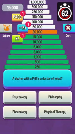 Game screenshot Trivia QuizUp Millionaire mod apk