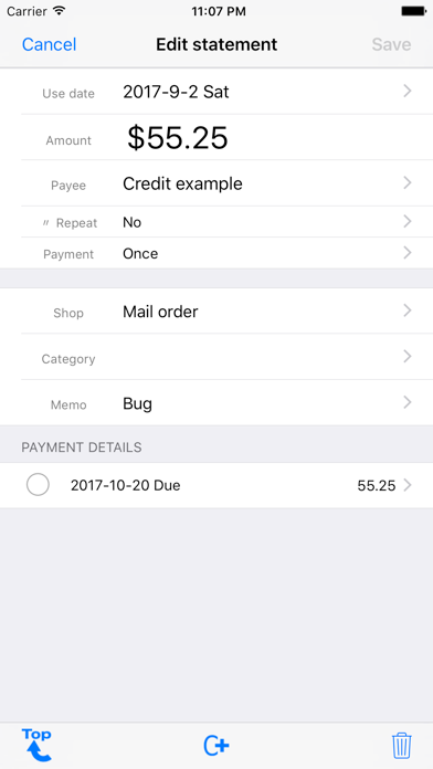 App screenshot