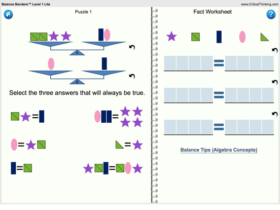 Screenshot #5 pour Balance Benders Level 1 (Lite)