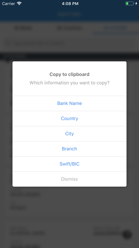 #4. Bank SWIFT/BIC (iOS) 由: Noval Agung Prayogo