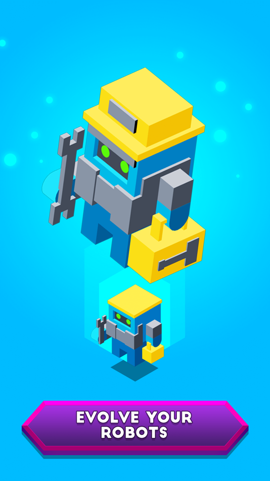 #5. Robot Merge (iOS) 由: Umbrella Games LLC