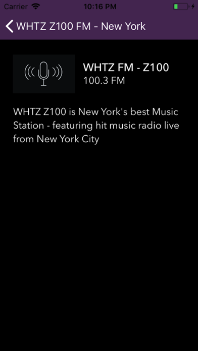 WHTZ Z100 - Radio FM screenshot 4