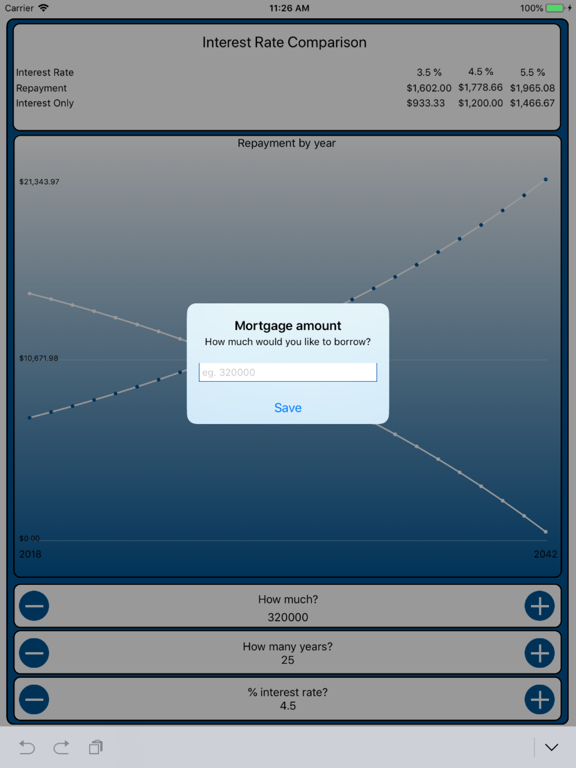 Screenshot #6 pour Mortgage calc