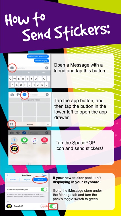 SpacePOP – Friendship Stickers screenshot-4
