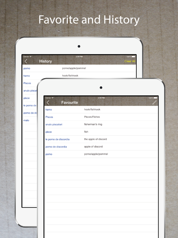 Screenshot #6 pour Interlingua English Dictionary