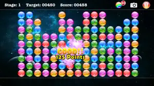 Popstar Bubbles - Brain Game screenshot #1 for iPhone