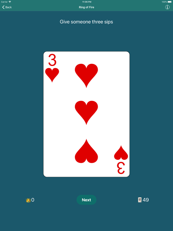 Screenshot #6 pour Ring of Fire: Drinking Game