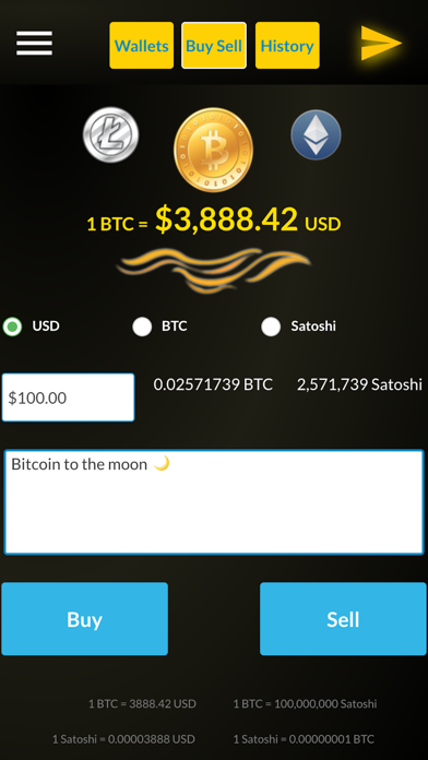 Coinflo iPhone screenshot 2 - Finance app