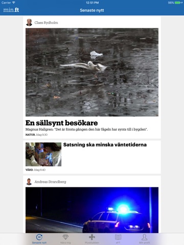 Falköpings Tidning e-tidning screenshot 4