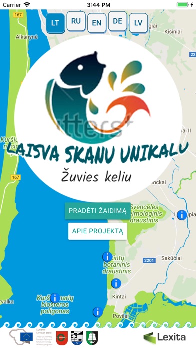 Žuvies keliu screenshot 2