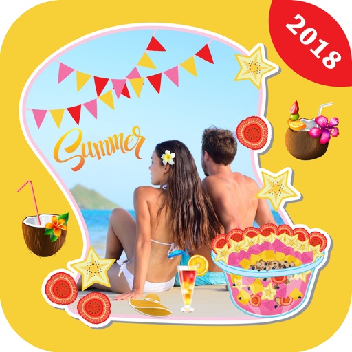 Summer Sticker Photo Editor icon